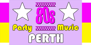 80s Party Music Perth logo